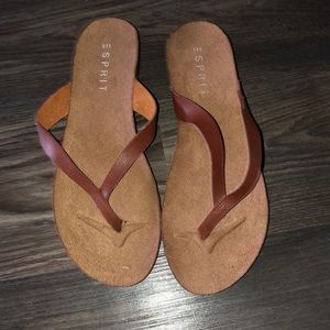 COPY - Espirit Suede Thong Flip Flop